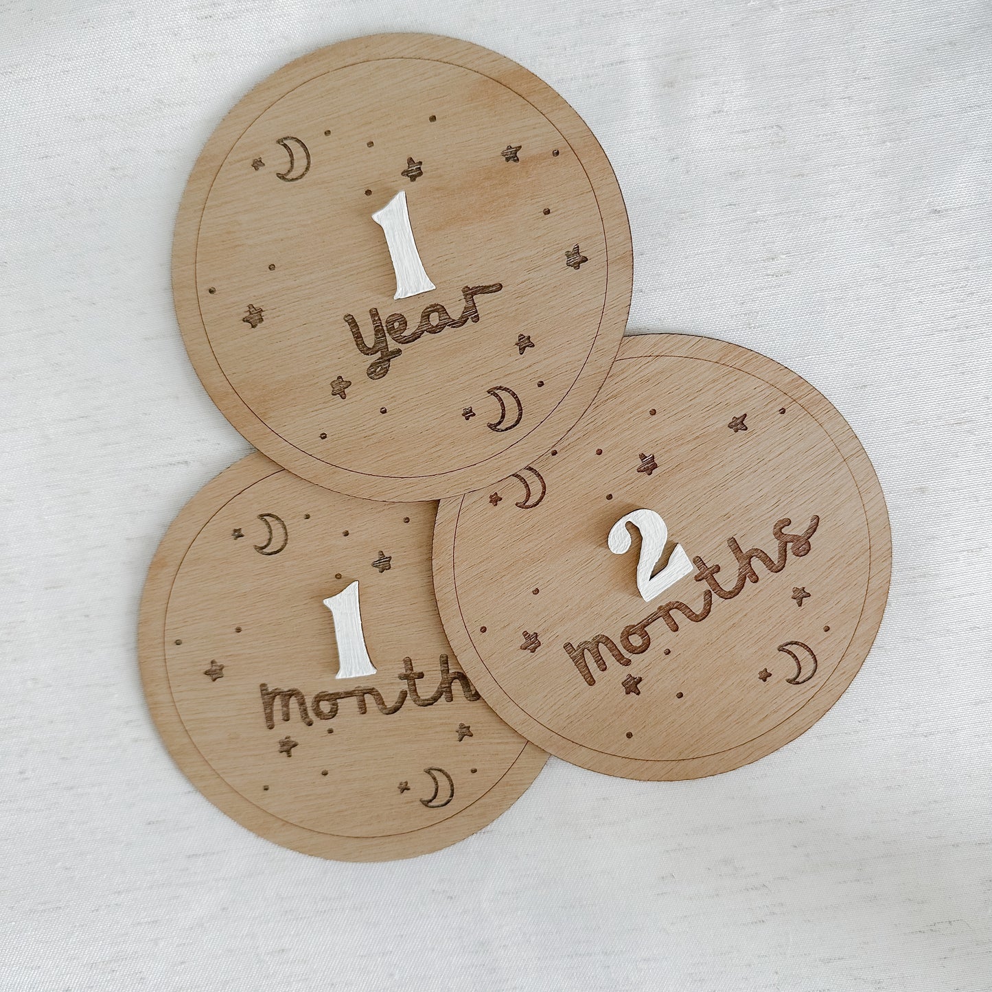 Personalized Baby Milestones |Moon & Stars✨