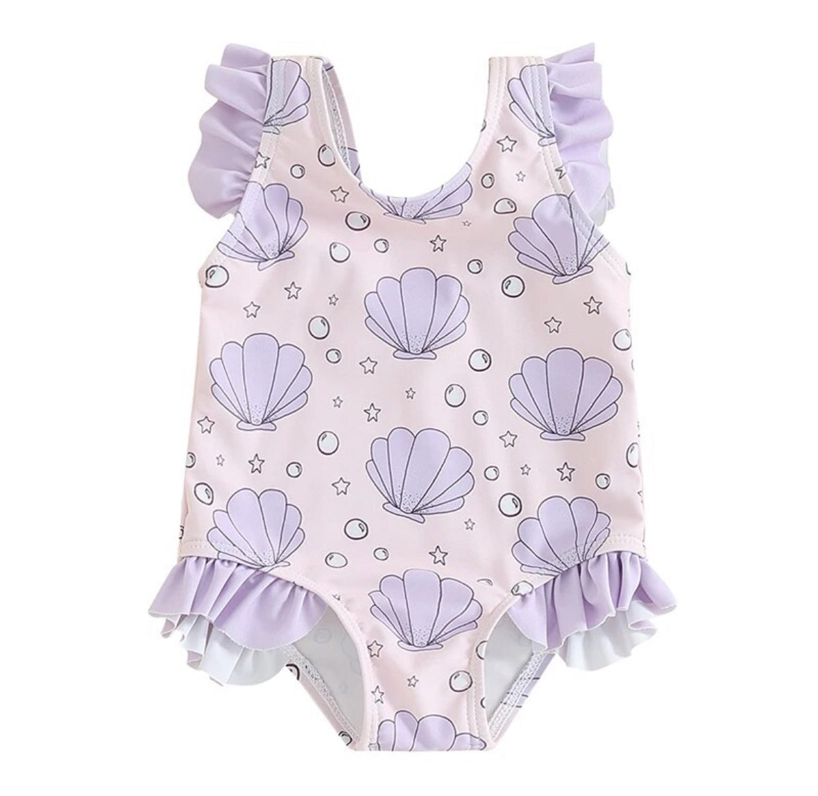 Purple Bubbly Love Swimsuit