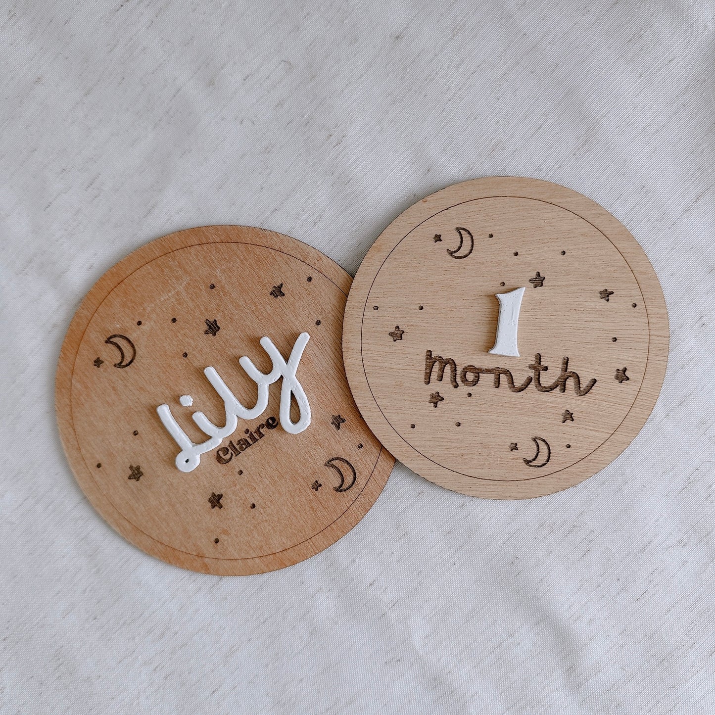 Personalized Baby Milestones |Moon & Stars✨