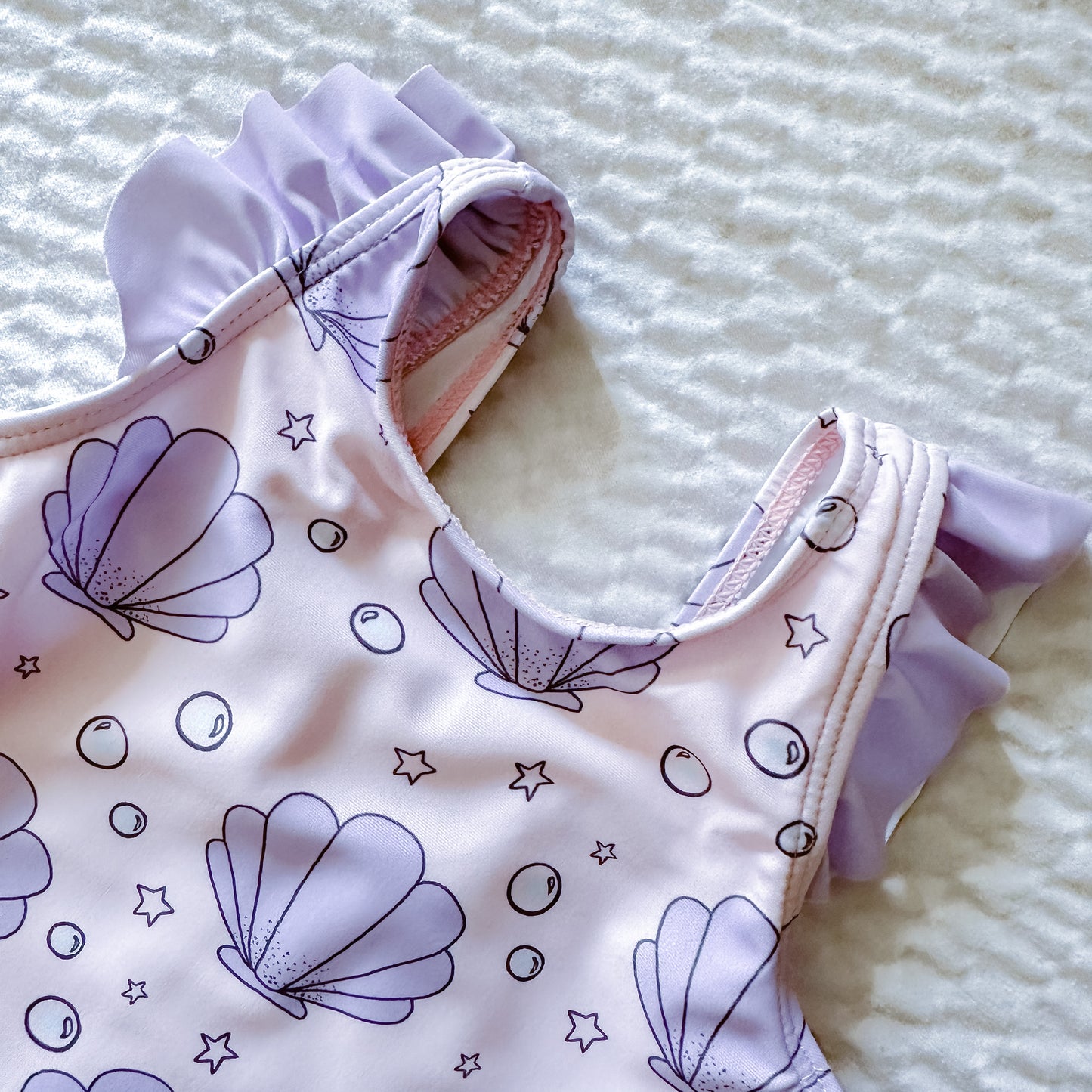 Purple Bubbly Love Swimsuit